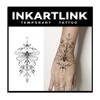 INKARTLINK Tattoo Tech, 2 Sheets Medium Semi Permanent Tattoo, Adult