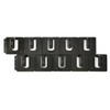 Set of 10 Square Interlocking Nail Tip Stands (Black)