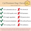 Cal Premium Natural Beef Backstrap Chews for Dogs, 9-11 inch,