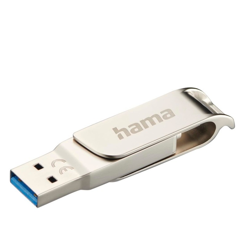 Hama USB Stick, 128 GB, USB C 3.1/3.0, USB A