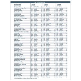 House of Doolittle 2025 Economy Calendar Planner, Monthly, Black Cover, 7 x 10 Inches, December - January (HOD260602-25)