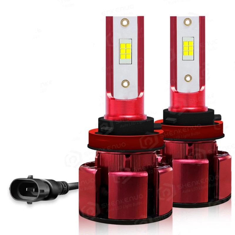 SHENKENUO For Chevy Silverado 1500 Tahoe 2007-2014 LED Headlight Fog
