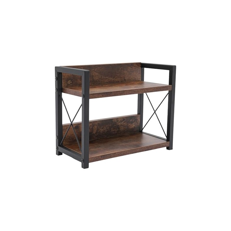 Worktop Organiser, 2-Tier Spice Rack, Kitchen Shelf, Two Spacious 11.8