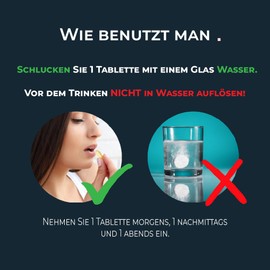 EP Bar Molecular Hydrogen Water 60 Tablets | Molecular Hydrogen Water H2 | with Hydrogen, Magnesium, Taurine | Anti-Inflammatory, Anti-Ageing, Antioxidant Effect