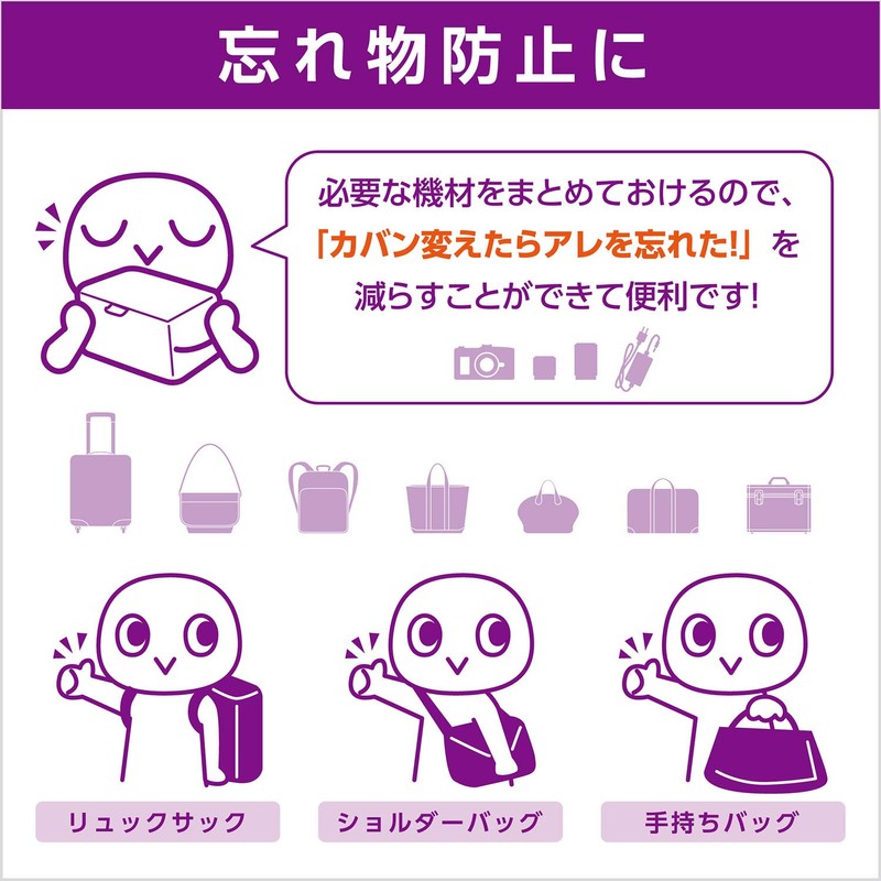 Hakuba 2KCS-40-400BK Camera Case, Inner Softbox 02 400, Adjustable Dividers,