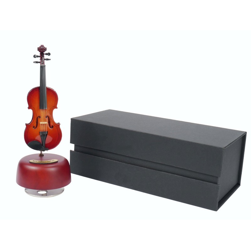 mugesh Music Box Violin Danube Waltz - Gift for Musicians