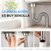 Kit de Desagüe para Lavabo de Baño Antiolor, con 110mm