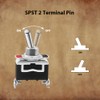 GLL 5pcs Rocker Switch SPST 2 Pin On/Off Switch DC