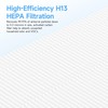 4 Packs A-2 Replacement Filters Compatible with Ameifu A-2 Double-Sided