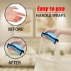JAKOUE 2pcs Blue Luggage Handle Covers - Soft Suitcase Handle