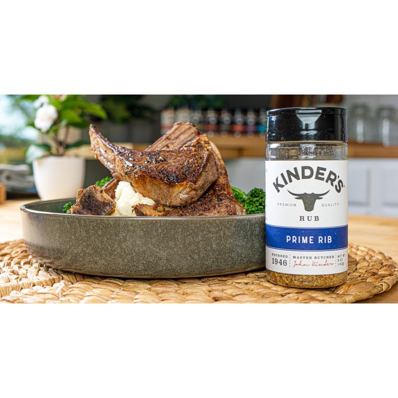 Kinder's Organic Prime Rib Rub, Premium Quality Seasoning, MSG Free,