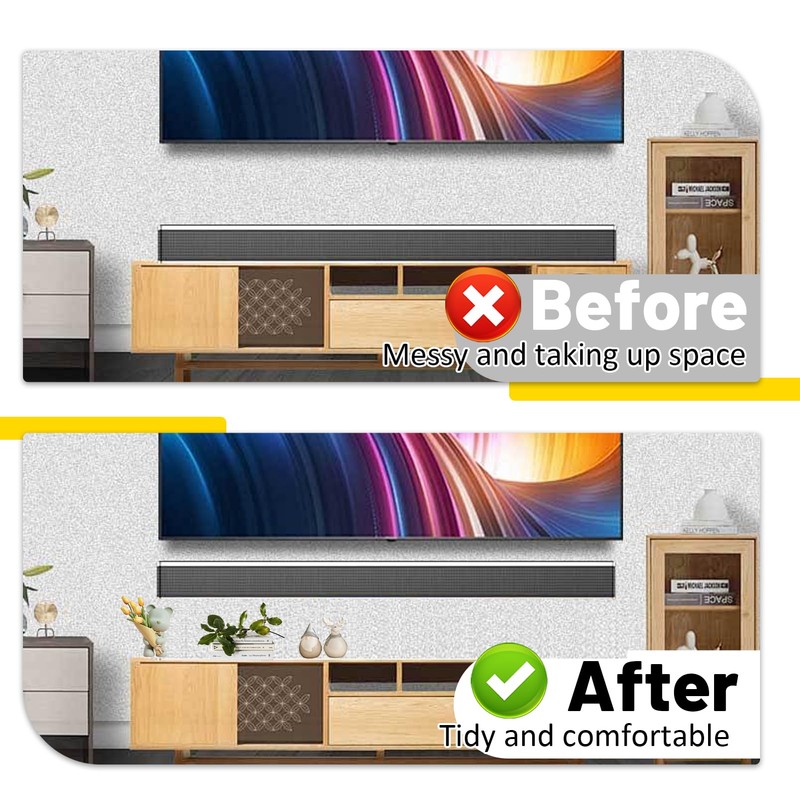 SoundBar Wall Mount Stand, SoundBar Wall Mount Set, Universal Metal