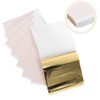 IWOWHERO DIY Craft Paper 100pcs Flakes Imitation Foil Sheets Metal