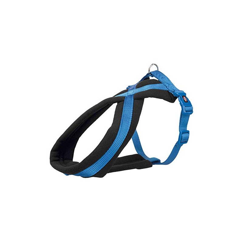 Trixie Premium Harness with Fleece Padding, Royal Blue, XS–S: 30–55