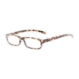 Readers.com Reading Glasses: The Buttercup Reader, Plastic Rectangle Style for Women