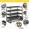 jsyonii Power Tool Organizer, 5 Layer Drill Holders Wall Mount,