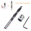 Pfloge® 7 Pcs HSS 5 Flute Senker Bohrer Set Screwdriver