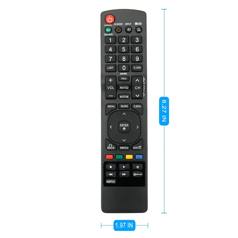 AKB72915226 Replace Remote Control fit for LG TV 19LD350 32LD350