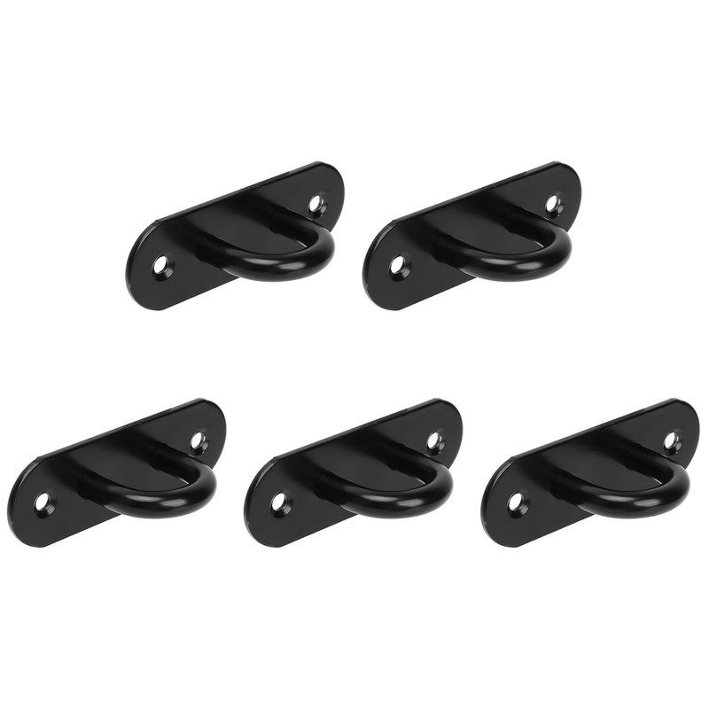 5 PCS Stainless Steel Eye Plate Ceiling Hook Pad Eye