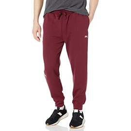 LRG Men's Classic Sweatpant-Trackpant-Jogger Pants, Burgundy, X-Large