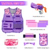 Kids Tactical Vest Kit for Nerf-Tactical Guns Vest Set for