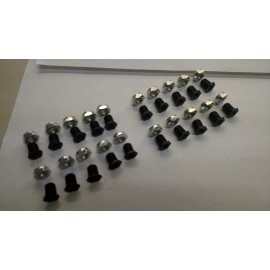 Unbranded Threaded Nut Inserts Steel 20 Pack Body Fasteners Racecar bodies IMCA USMTS UMP