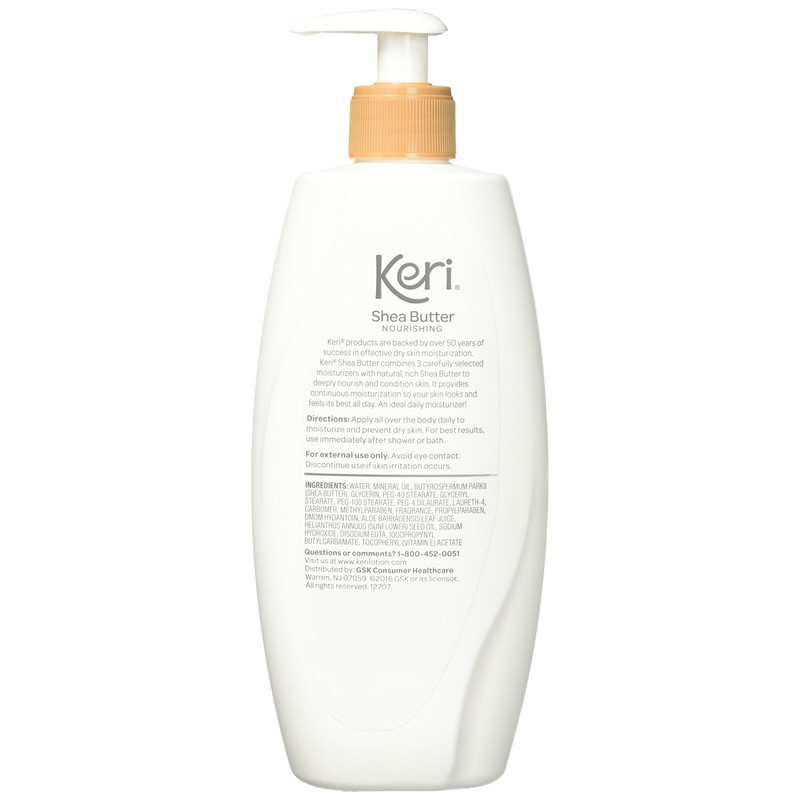 Keri Whole Body Therapy Nourishing Shea Butter Lotion, 15 Ounce