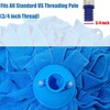 Microfiber Cloth String Mop Head Refill, Loop End Screw On