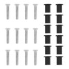 YINETTECH 12 Pcs M5 Fountain Nuts Set Stainless Steel Hex