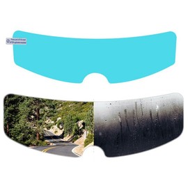 Motorcycle Anti-fog and Water-Resistant Film for Improved Visibility / 오토바이 바이크 김서림 물기방지 필름 시야확보