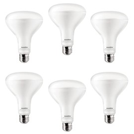Sunlite LED BR30 Reflector Light Bulb, 11 Watts (65W=), 120V, 920 Lumens, 90 CRI, Medium E26 Base, Dimmable, Wide Flood, UL Listed, Energy Star, Title-20 Compliant, 6 Count, 2700K Soft White
