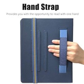 DONGZHU Case for Remarkable 2 Paper Tablet (10.3 Inch, 2020 Released), Hard Back Shell Cases Book Folio Cover with Pockets (Deep Blue)