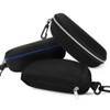 Yamrots 3pcs Zipper Hard Sunglasses Cases Portable Travel Eyeglasses Cases