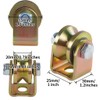 Skelang V Groove Caster 1.25 inches, Sliding Gate Wheel, Rigid