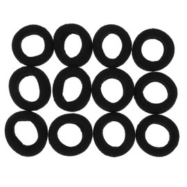 FOMIYES 12pcs High Elasticity Hair Bands Soft Ponytail Holders Elastic Rope for Women Bun Making