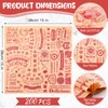 Ireer 200 Pcs Deli Paper Sheets, 15 x 15 Inches