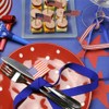Efivs Arts American Flag 4th of July Cupcake Toppers Picks