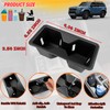 Center Console Cupholder Insert for 2025 2024 Toyota Land Cruiser