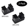 ATX 6Pin Adapter for Desktops Graphics Card Female to Male