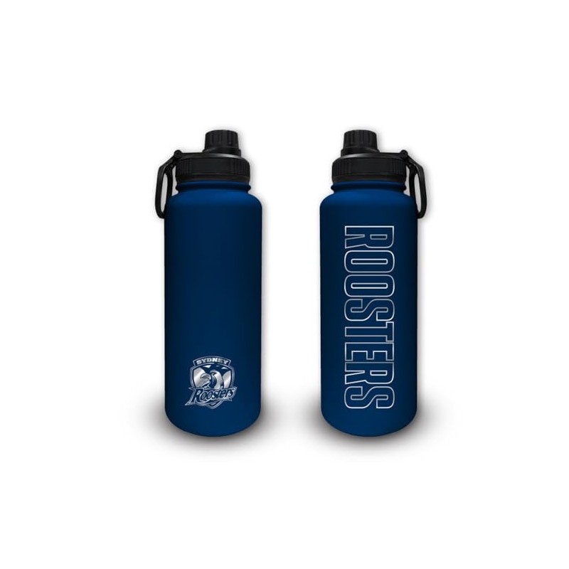 Sydney Roosters NRL Rugby League Stainless Steel 960ml Drink Bottle