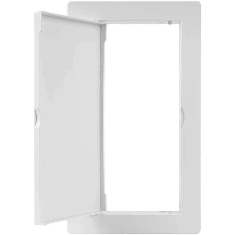 HVAC OV 4x8 Inch White Access Panel – ABS Plastic