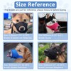 LUCKYPAW Dog Muzzle, Soft Muzzles for Large Medium Small Dogs