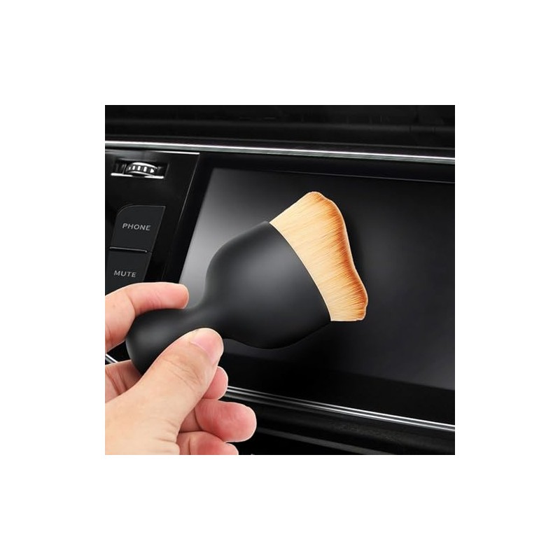 Timotech Cepillo para Coche, Cepillo Interior Auto, Cepillo Tablero, Cepillo