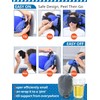 Travel Pillows for Airplanes with Sleep Eye Mask, Chin Strap,