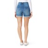 WallFlower Women's Sassy 5-Inch Midi Denim Shorts High-Rise Insta Soft