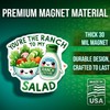 Funny Salad Magnet - Cute Food Art Fridge Magnet -