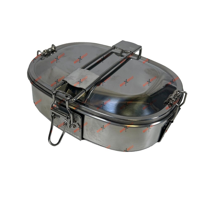Muffpot Muff Pot Food Warmer Snowmobile Exhaust Cooker Stainless Muffpot