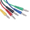 Magnetic Test Leads Kit Soft Flexible 5 Colour 4mm Banana