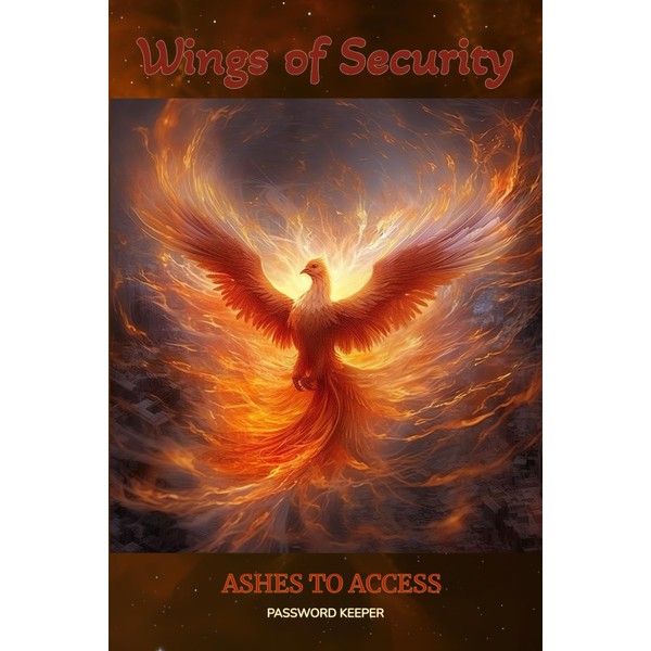 Phoenix Wings of Security: Ashes to Access Password Keeper: 6x9