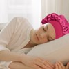 MELTU 1 Pack Hair Bonnet for Sleeping, Satin Bonnet with